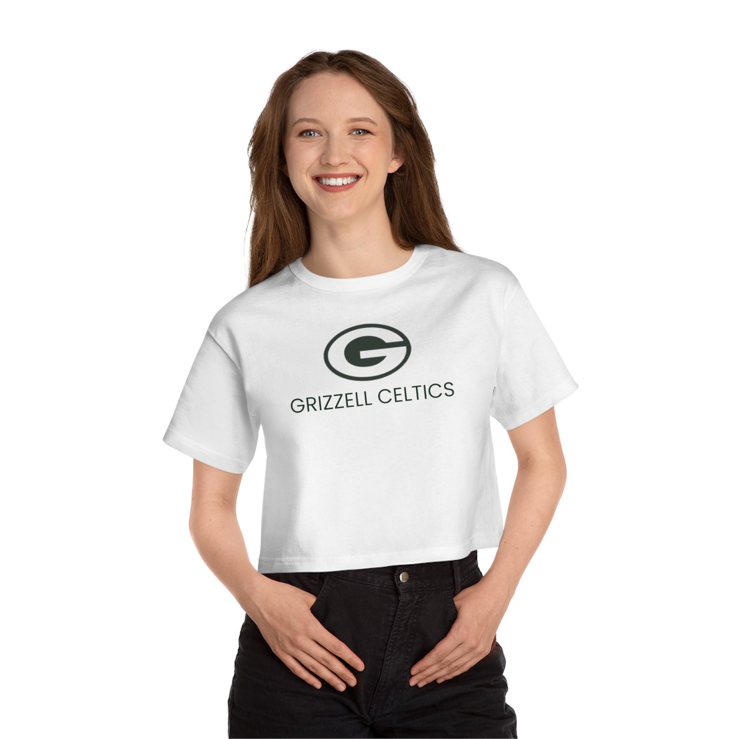 Grizzell Champion Women's Heritage Cropped T-Shirt