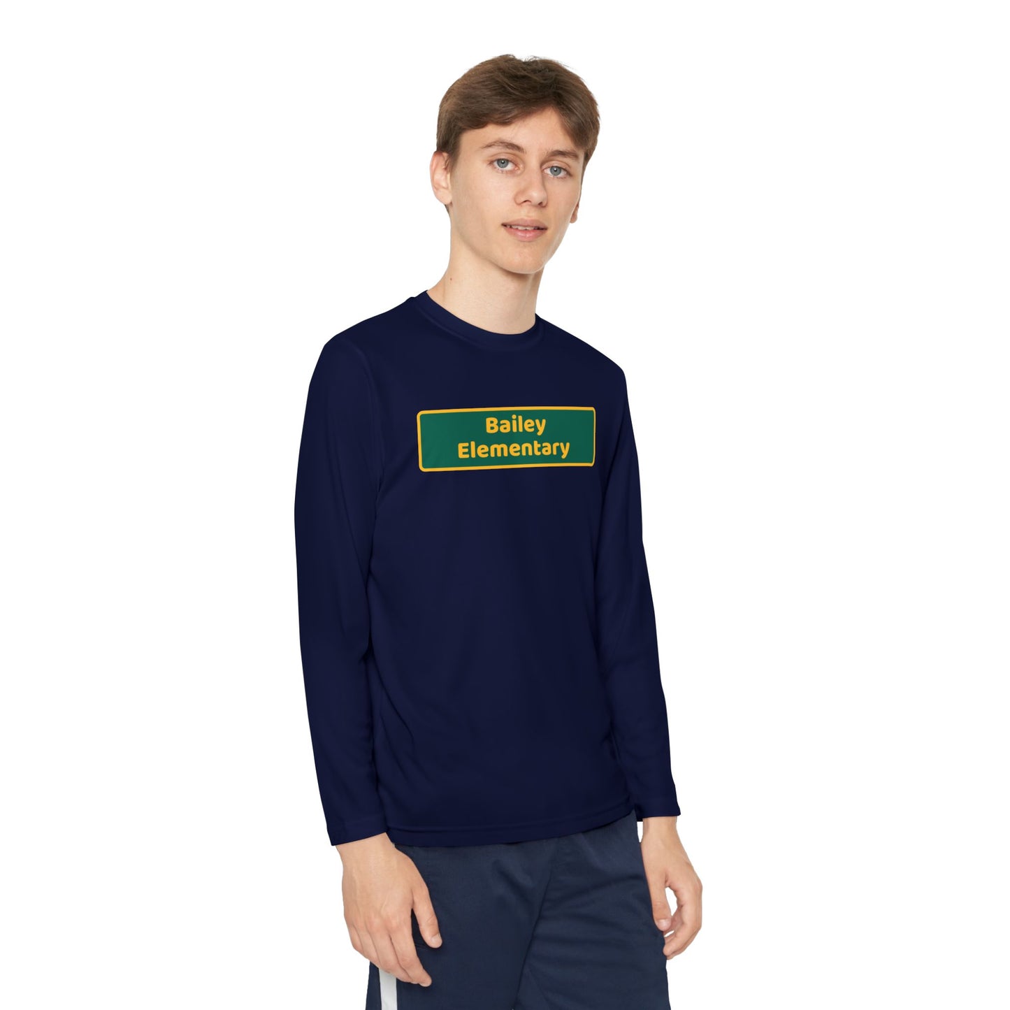 Bailey Blackboard Long Sleeve Competitor Tee