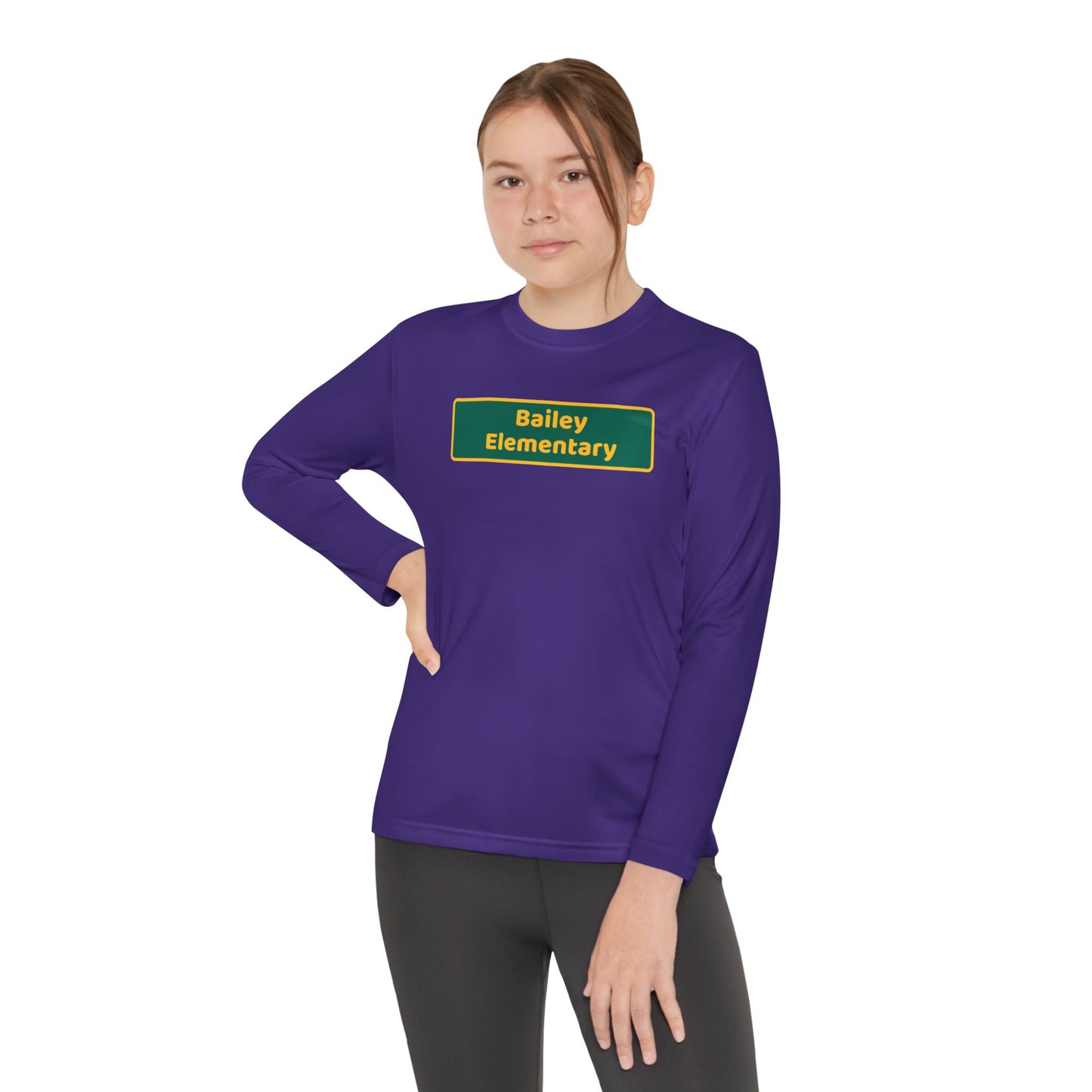 Bailey Blackboard Long Sleeve Competitor Tee