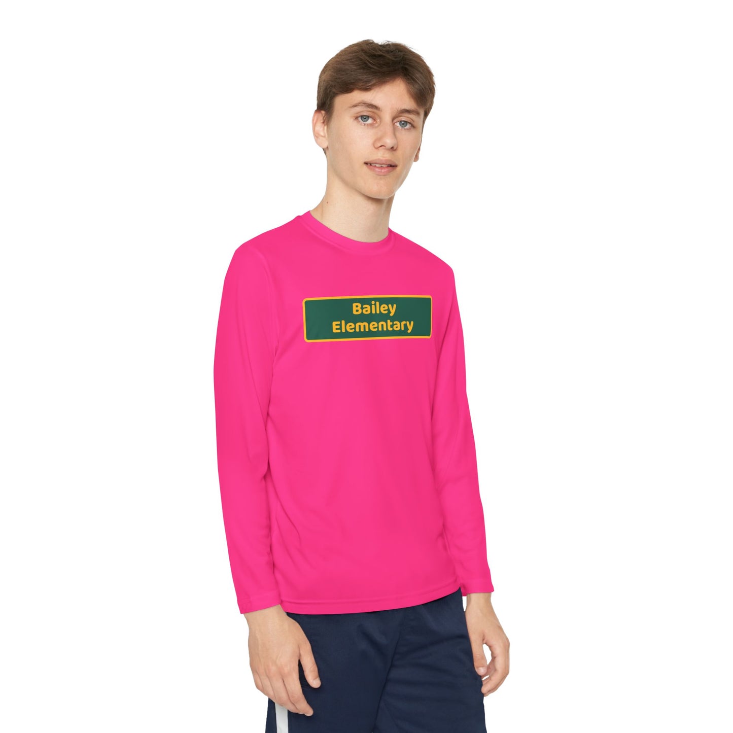 Bailey Blackboard Long Sleeve Competitor Tee