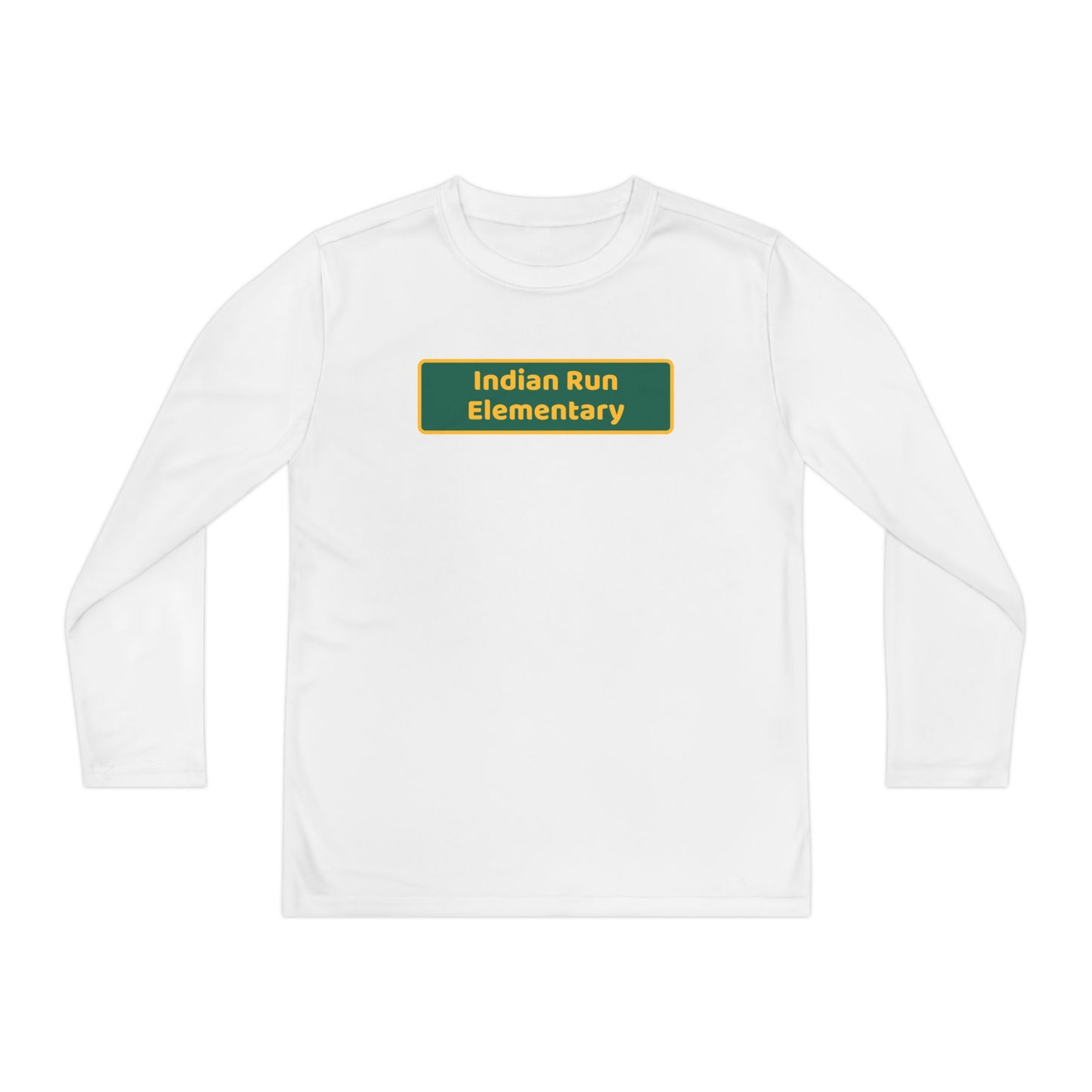 Indian Run Blackboard Youth Long Sleeve Competitor Tee