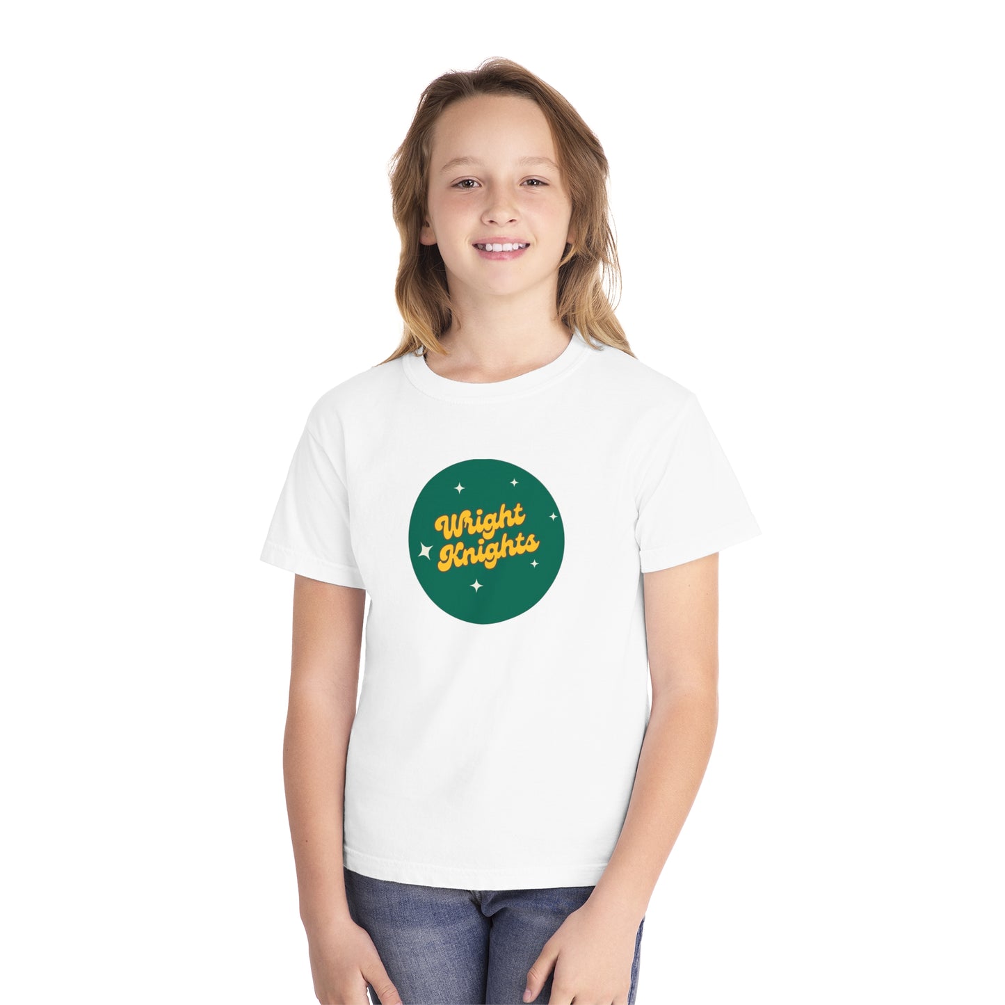 Wright Knights Retro Youth Midweight Tee