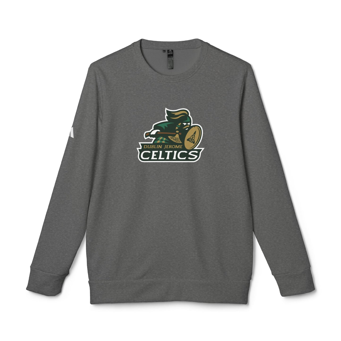 Jerome High School Celtic Warrior adidas Unisex Fleece Crewneck Sweatshirt