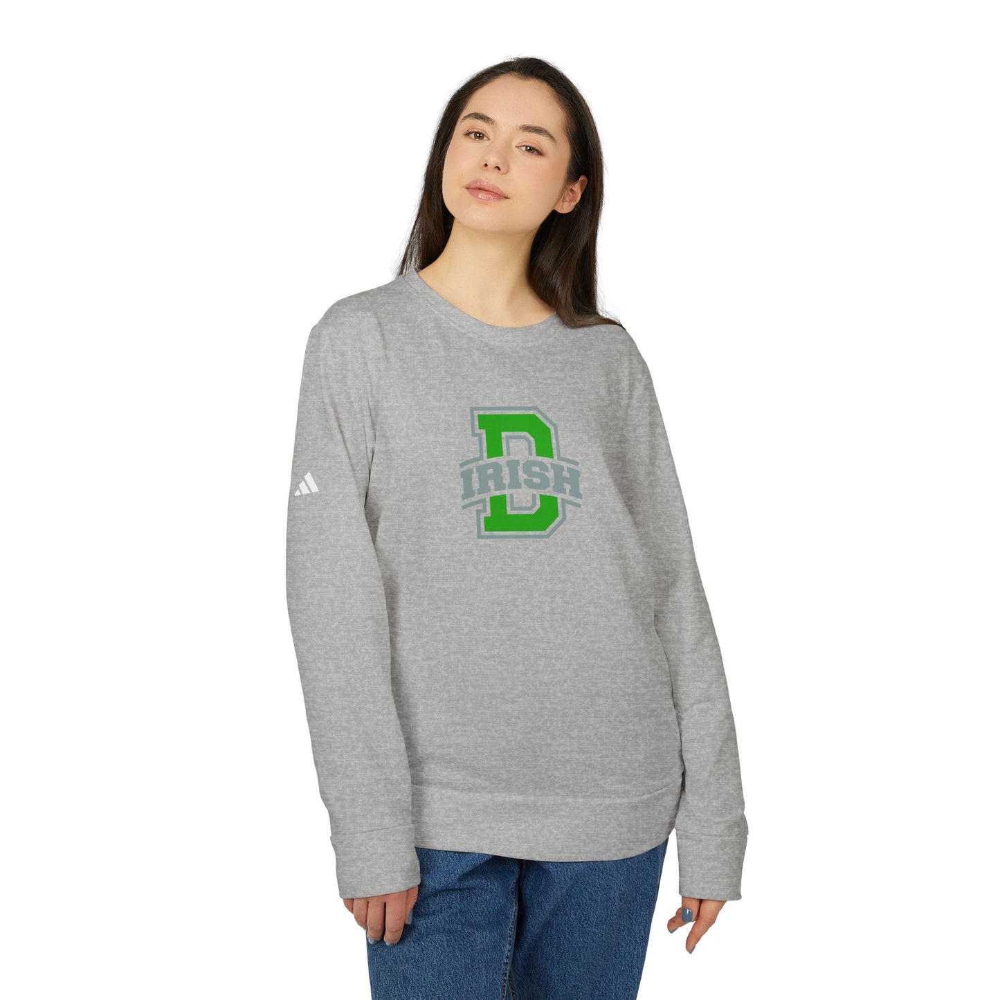 Davis Middle School adidas Unisex Fleece Crewneck Sweatshirt