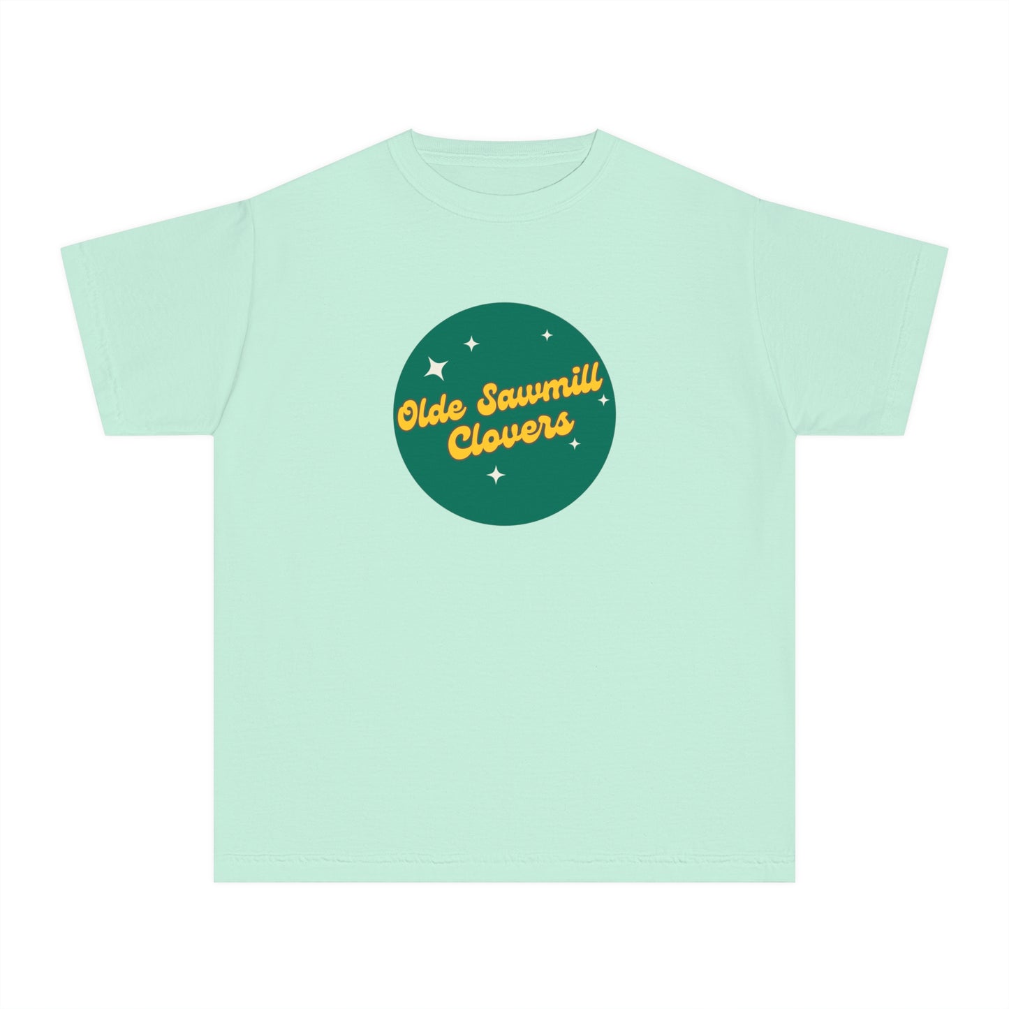 Olde Sawmill Clovers Retro Youth Midweight Tee