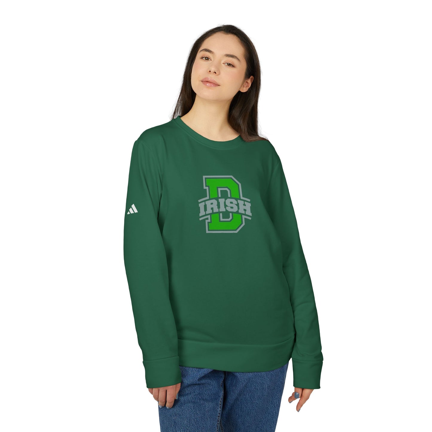 Davis Middle School adidas Unisex Fleece Crewneck Sweatshirt