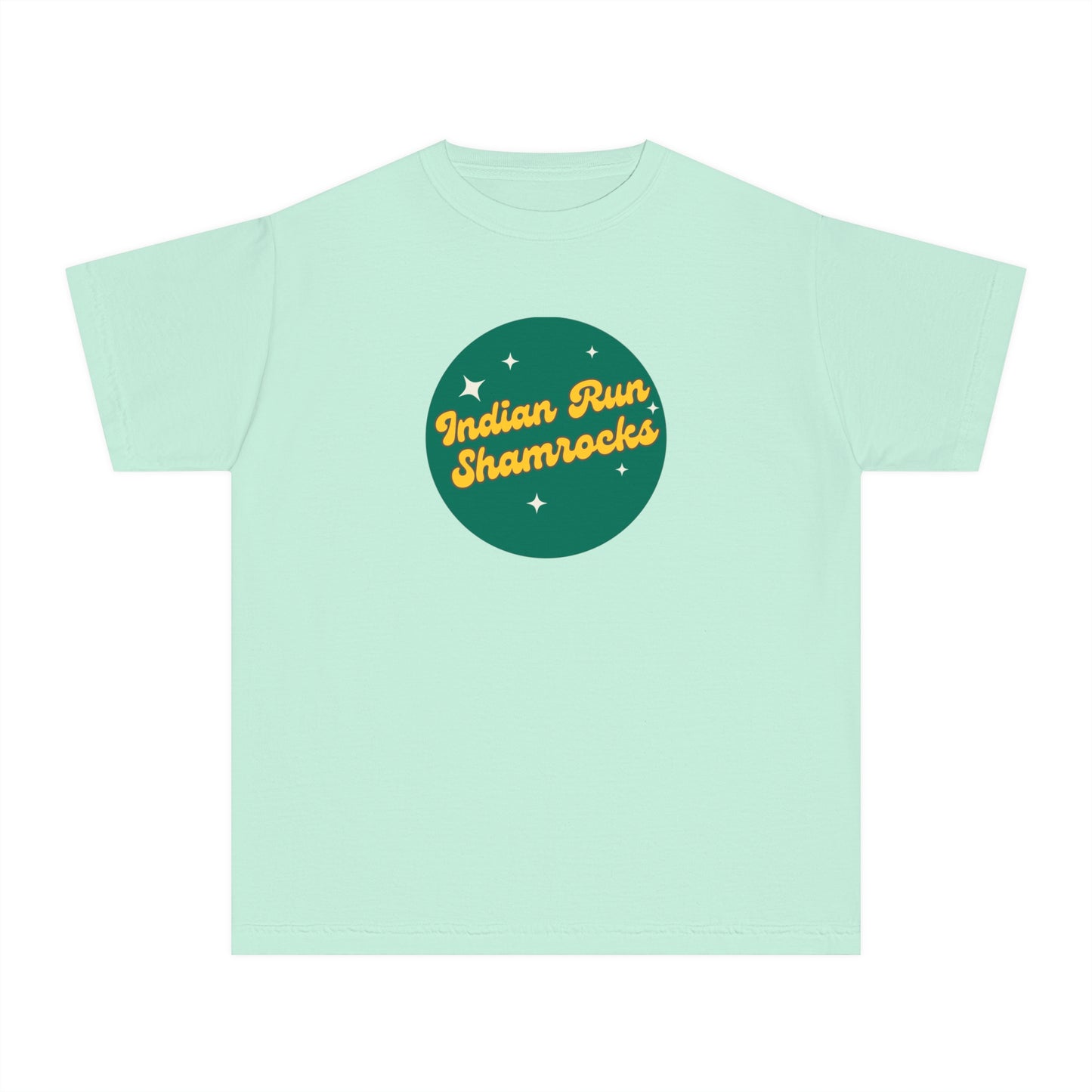 Indian Run Shamrocks Retro Youth Midweight Tee