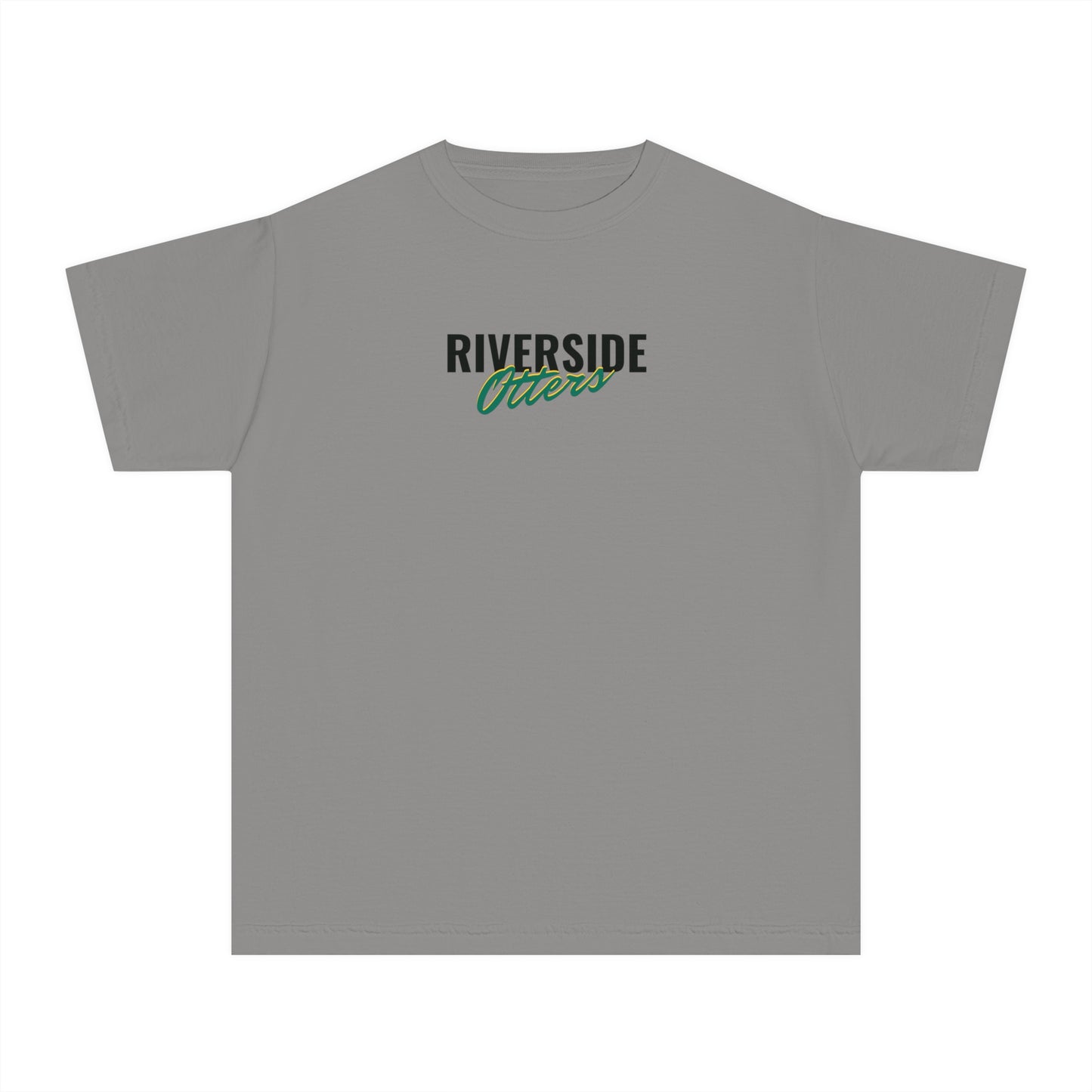 Riverside Otters Script Youth Midweight Tee