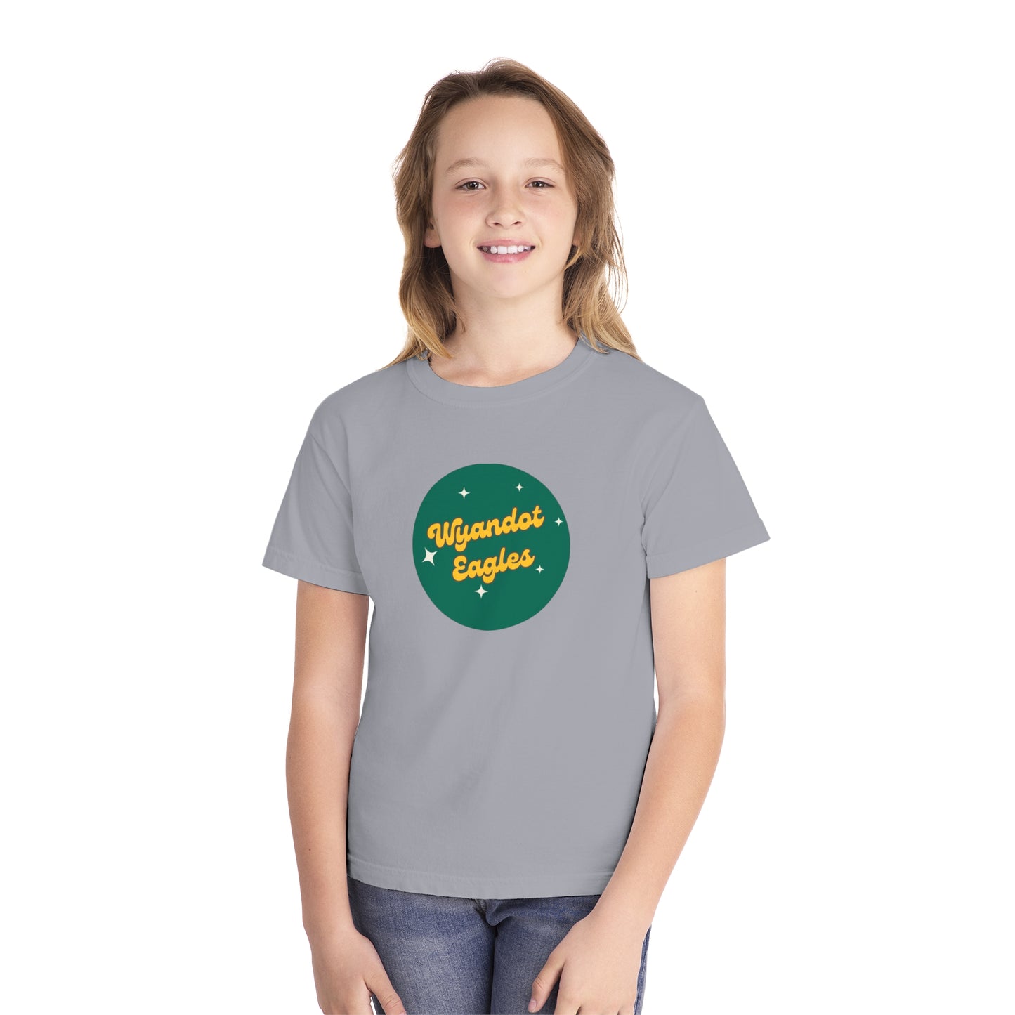 Wyandot Eagles Retro Youth Midweight Tee