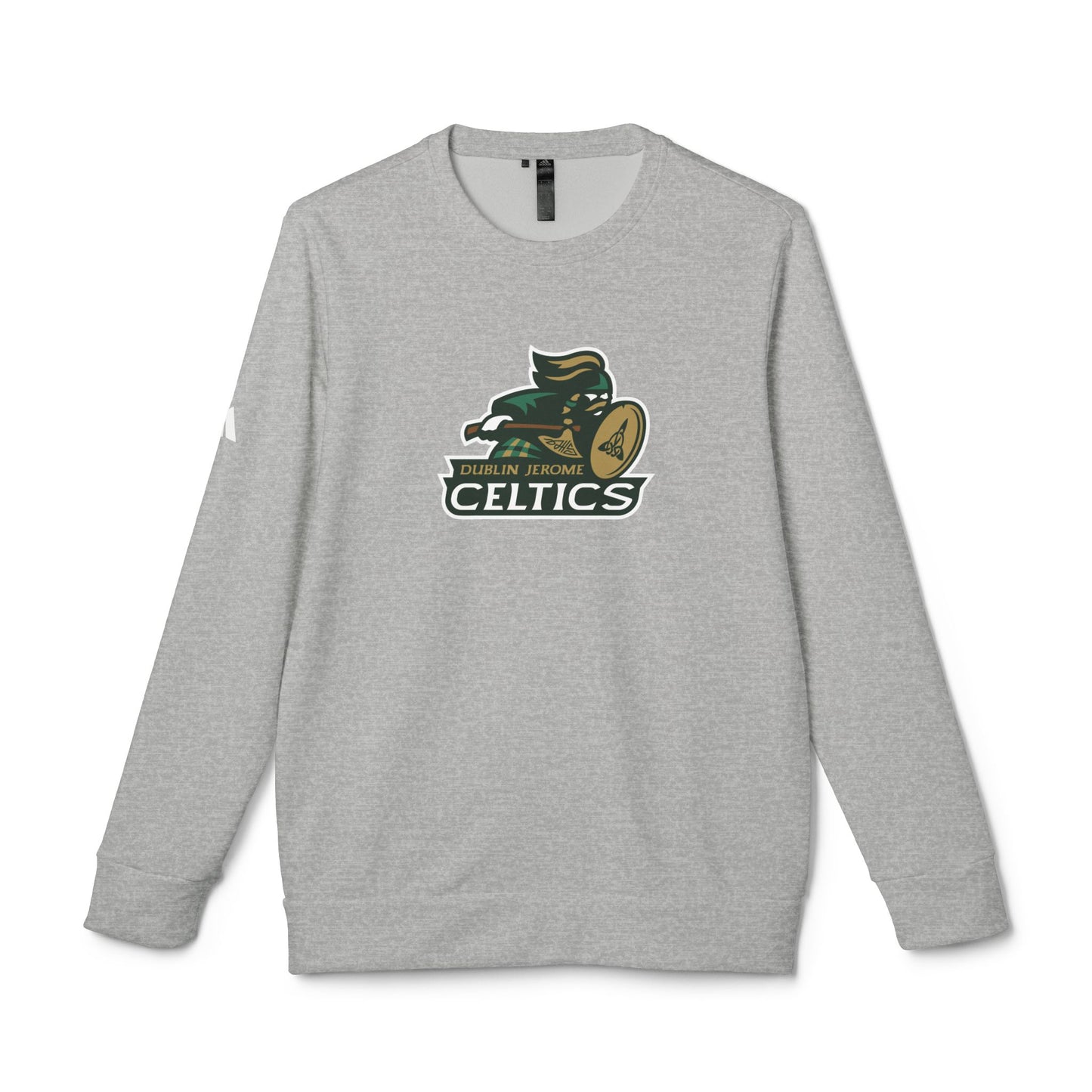 Jerome High School Celtic Warrior adidas Unisex Fleece Crewneck Sweatshirt