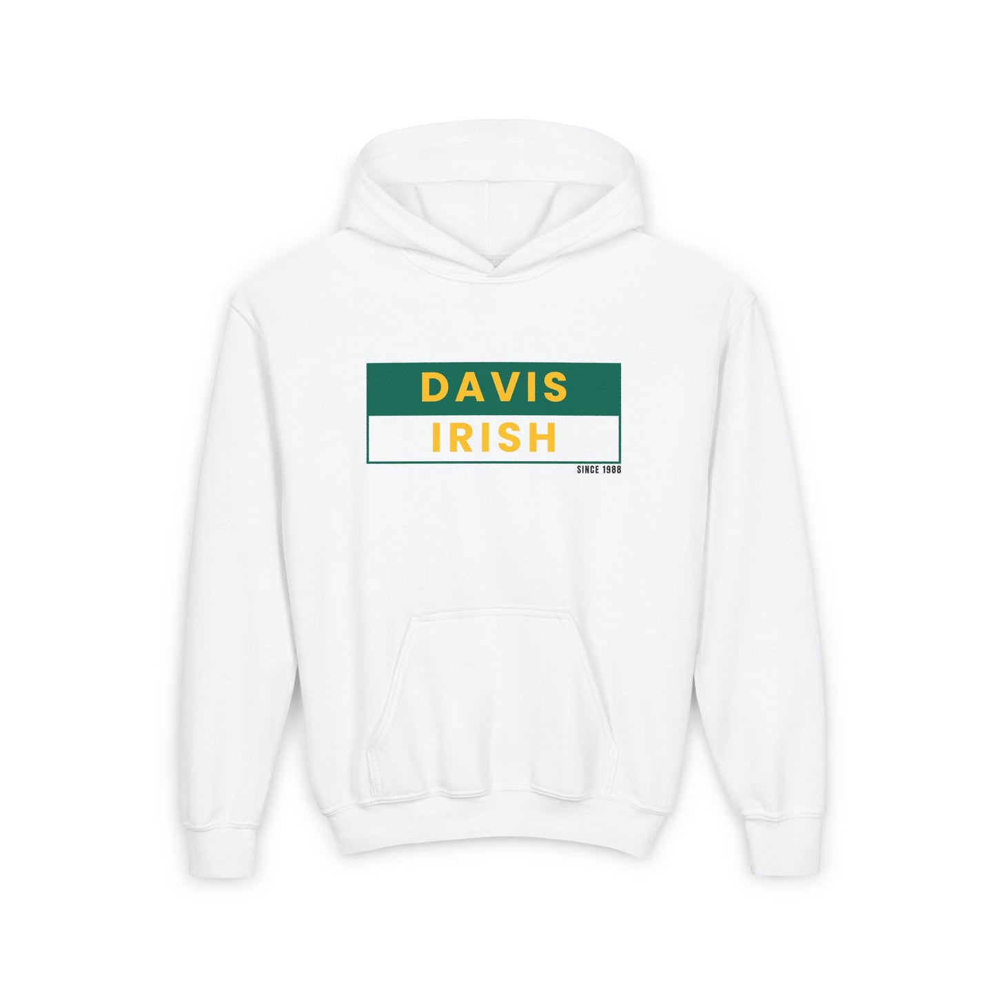 Davis Irish Youth Heavy Blend Hooded Sweatshirt