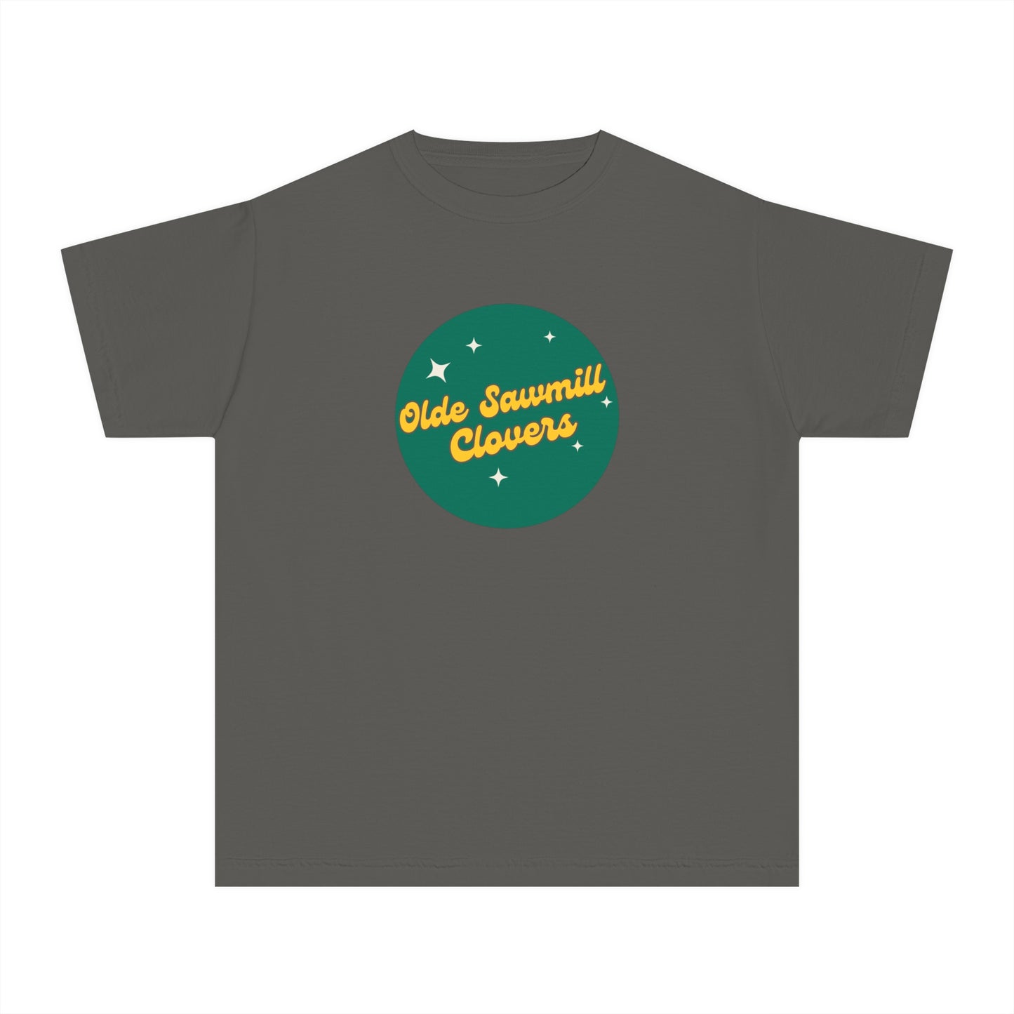 Olde Sawmill Clovers Retro Youth Midweight Tee