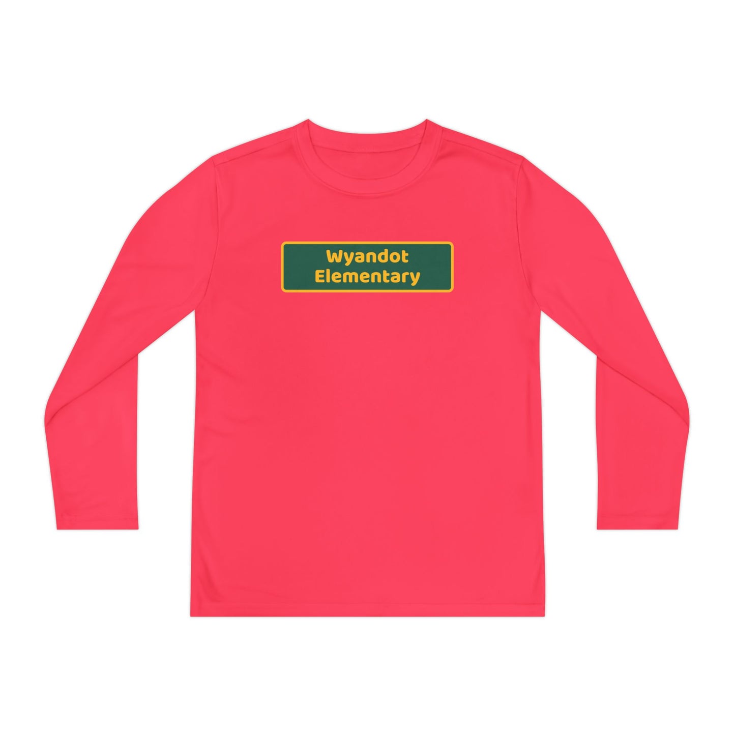 Wyandot Blackboard Youth Long Sleeve Competitor Tee