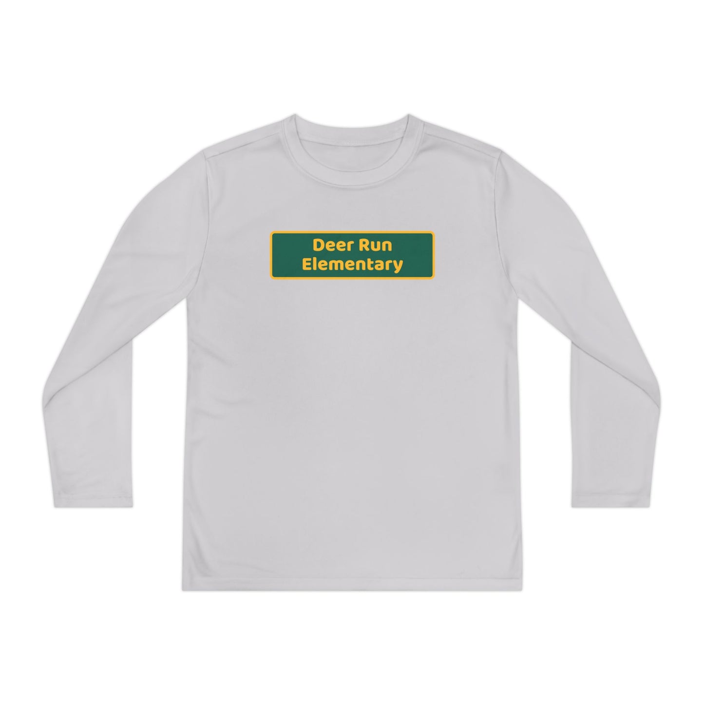 Deer Run Blackboard Youth Long Sleeve Competitor Tee