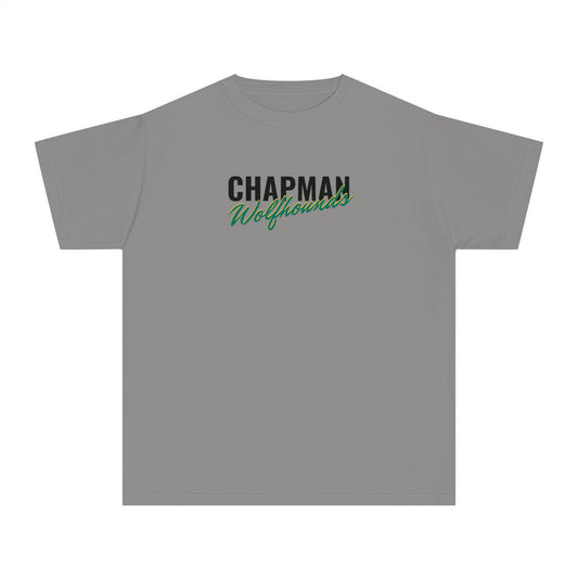 Chapman Wolfhounds Script Youth Midweight Tee