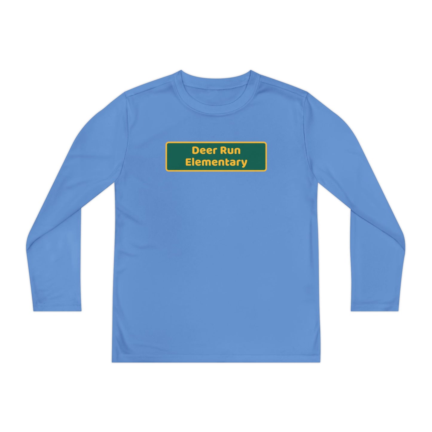 Deer Run Blackboard Youth Long Sleeve Competitor Tee