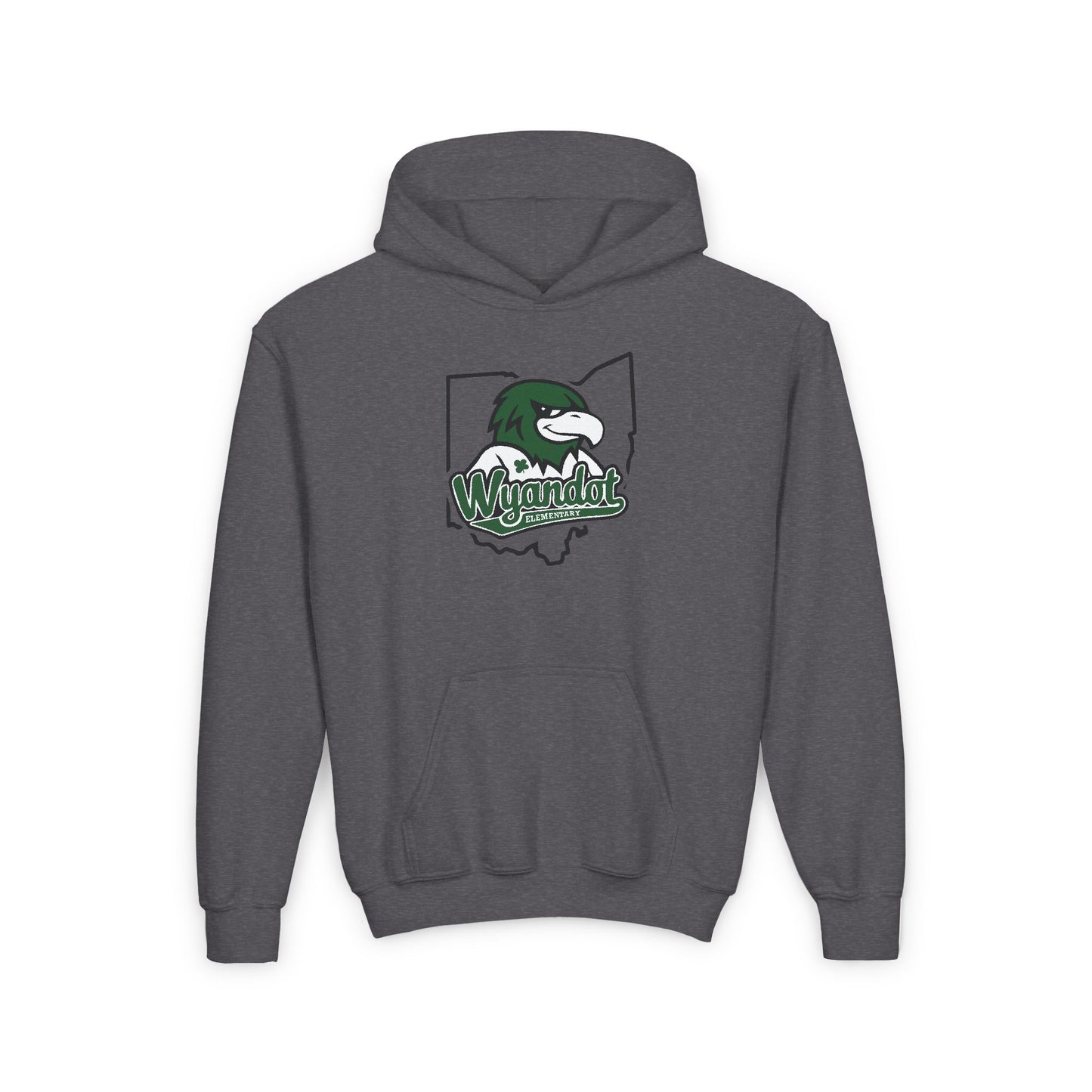 Wyandot Elementary Youth Heavy Blend Hooded Sweatshirt