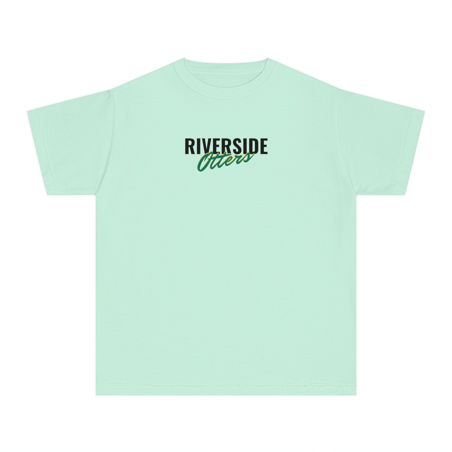 Riverside Otters Script Youth Midweight Tee