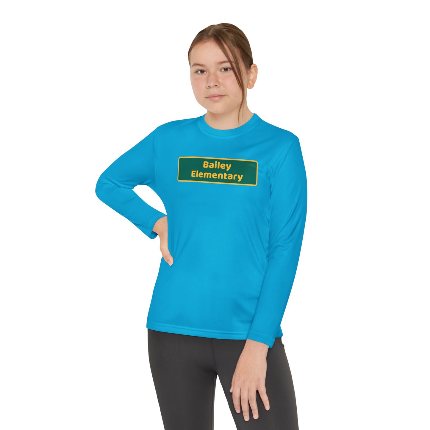 Bailey Blackboard Long Sleeve Competitor Tee