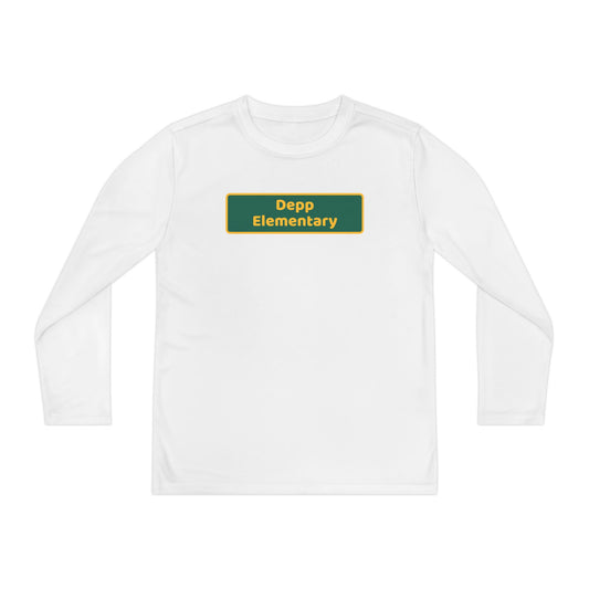 Depp Blackboard Youth Long Sleeve Competitor Tee