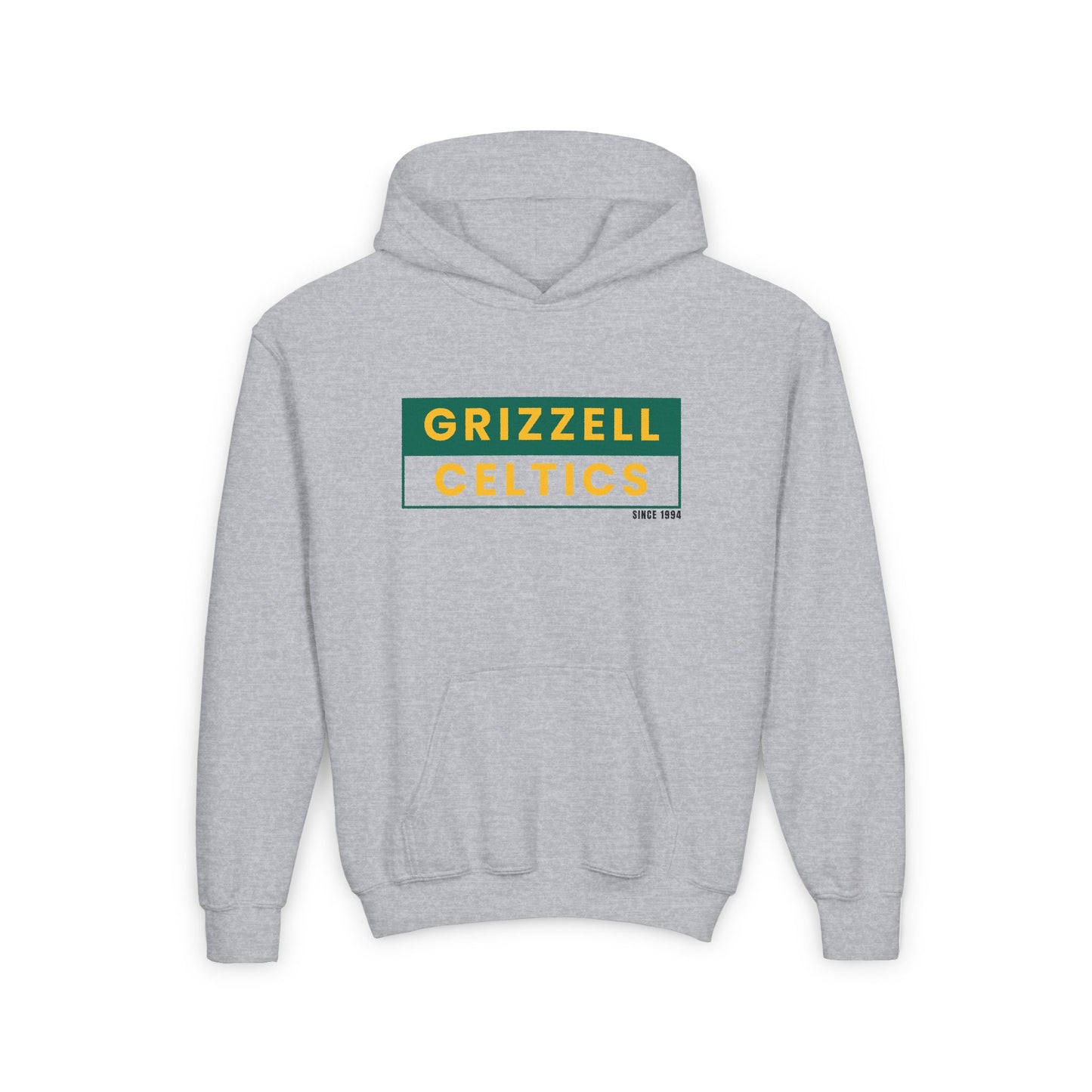 Grizzell Celtics Youth Heavy Blend Hooded Sweatshirt