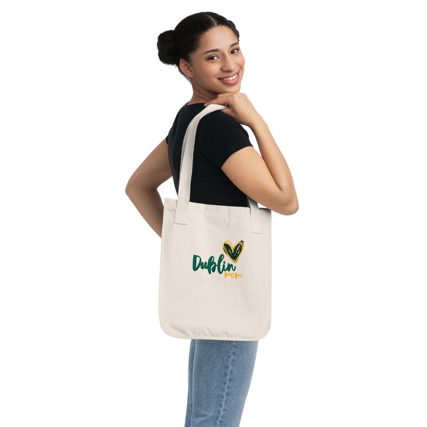 Dublin Mom Organic Canvas Tote Bag