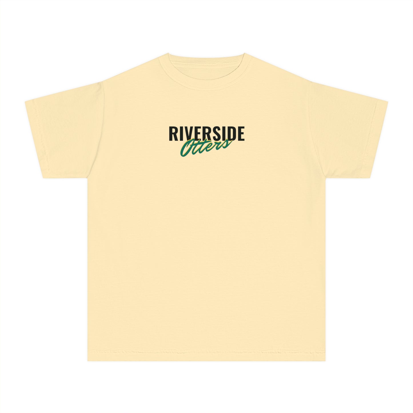 Riverside Otters Script Youth Midweight Tee