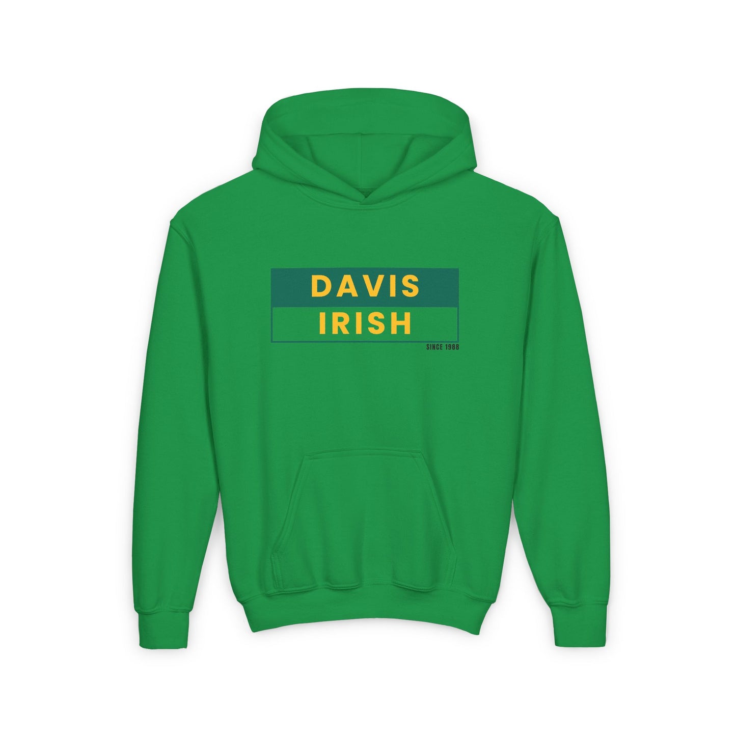 Davis Irish Youth Heavy Blend Hooded Sweatshirt