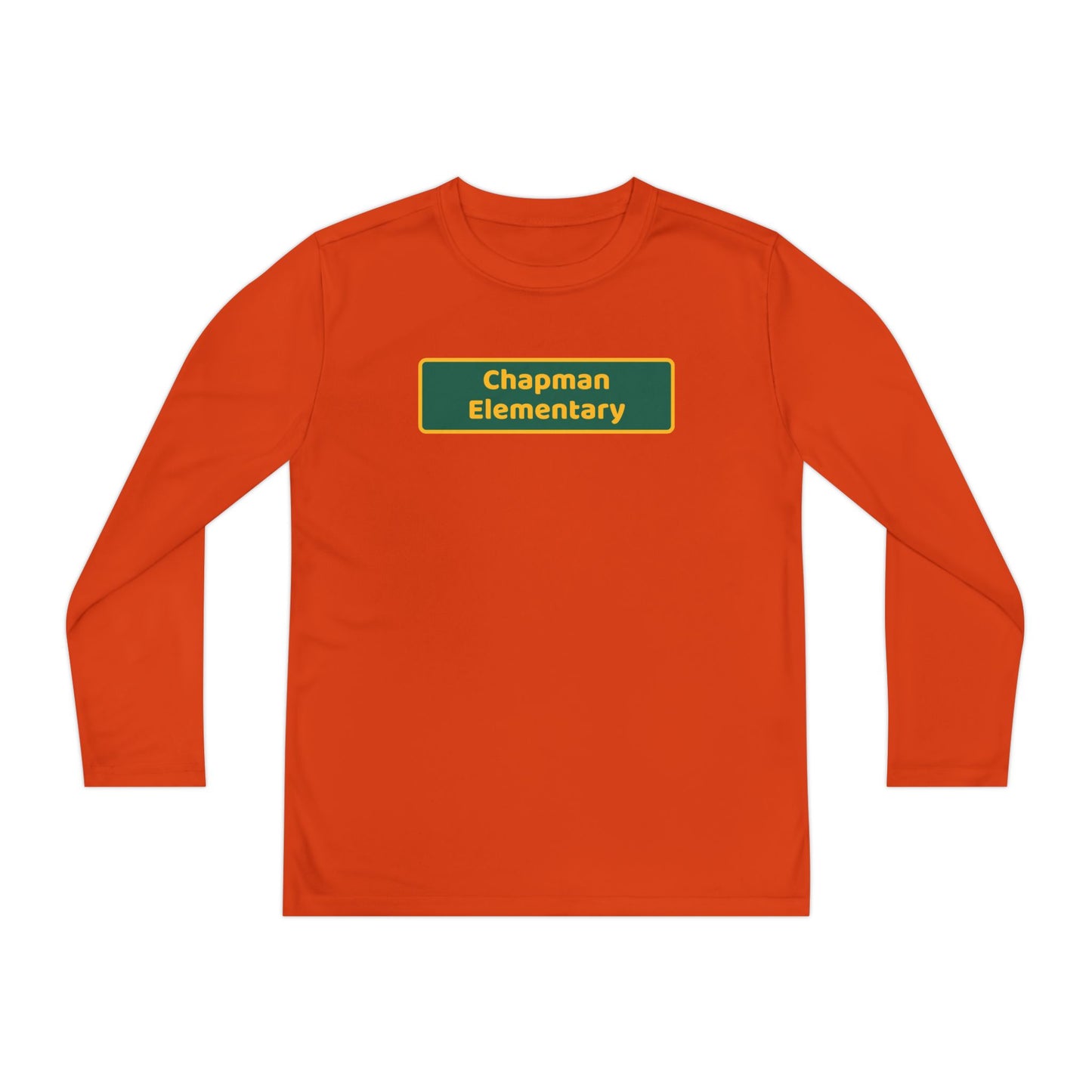 Chapman Blackboard Youth Long Sleeve Competitor Tee