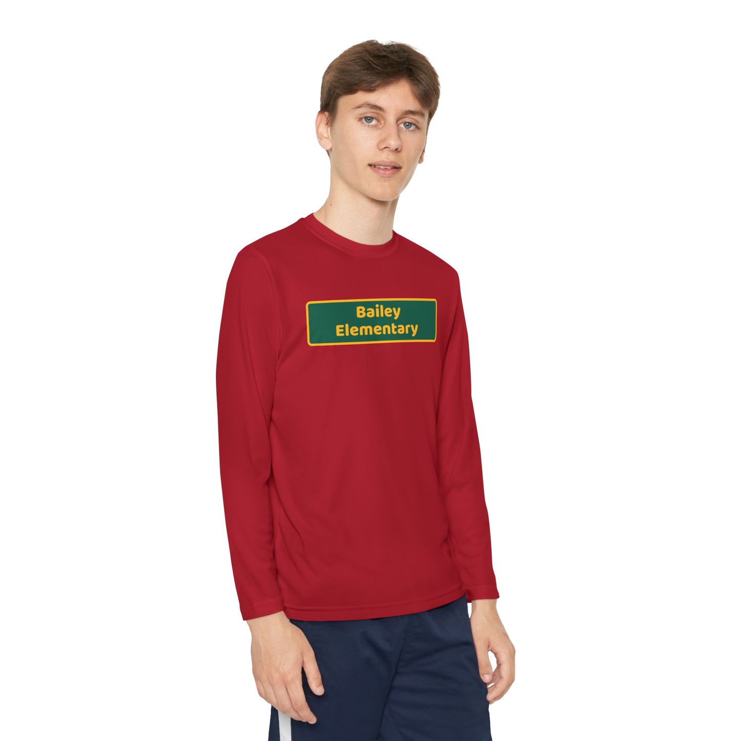 Bailey Blackboard Long Sleeve Competitor Tee