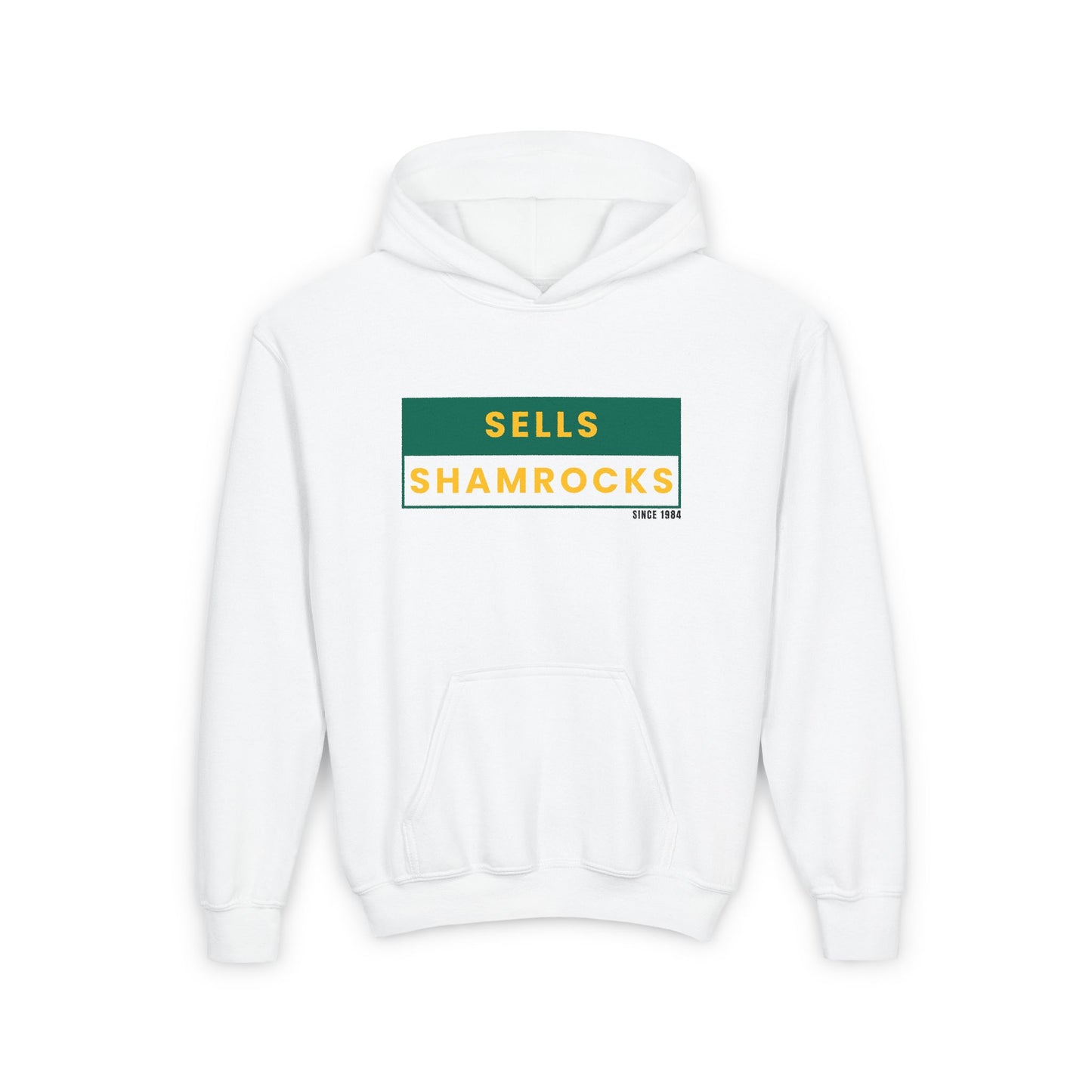 Sells Shamrocks Youth Heavy Blend Hooded Sweatshirt