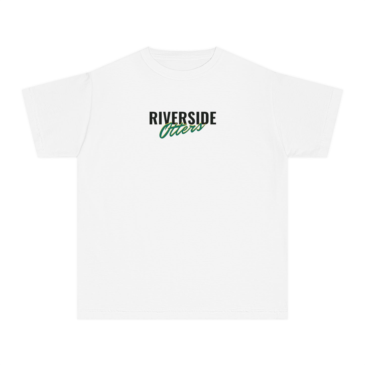 Riverside Otters Script Youth Midweight Tee