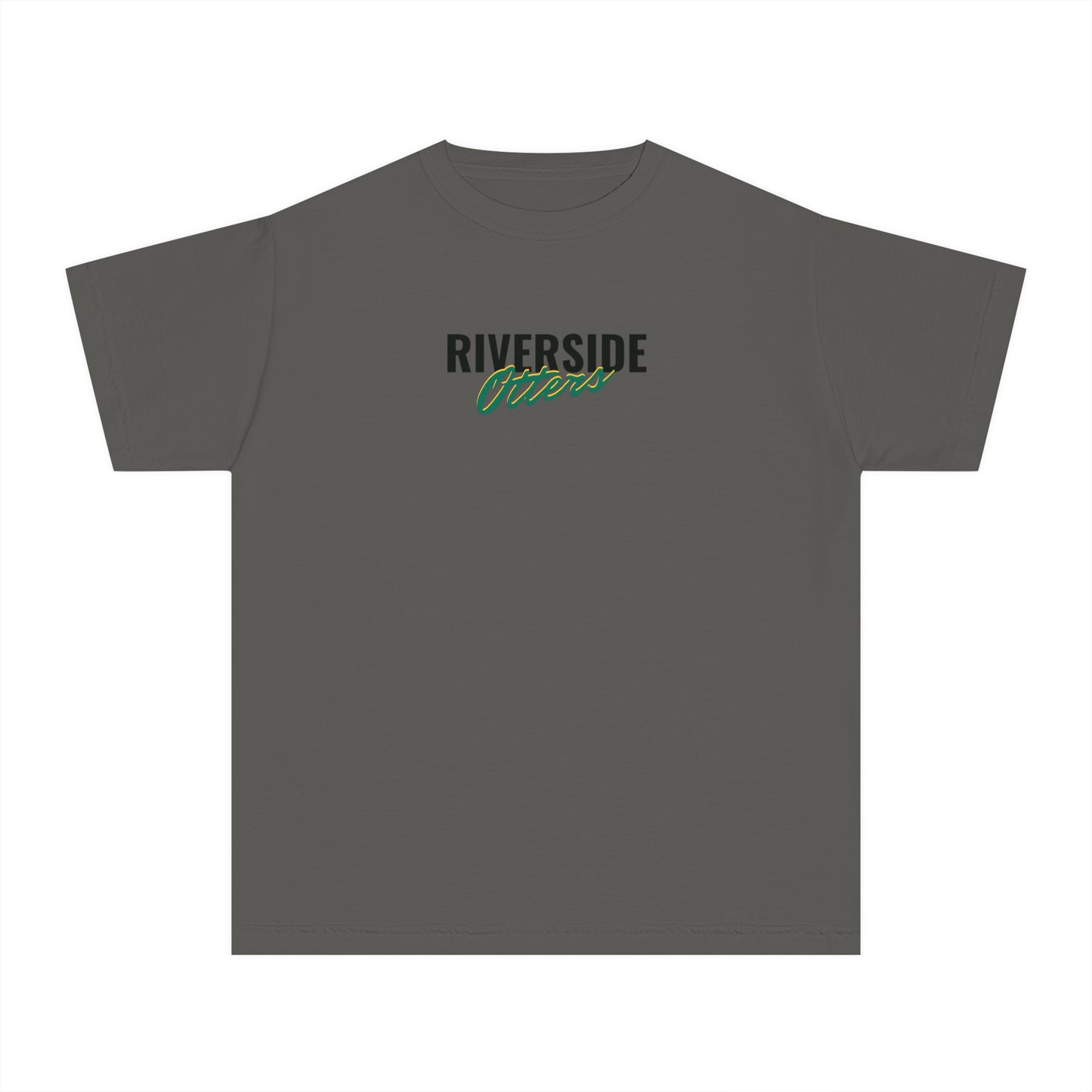 Riverside Otters Script Youth Midweight Tee