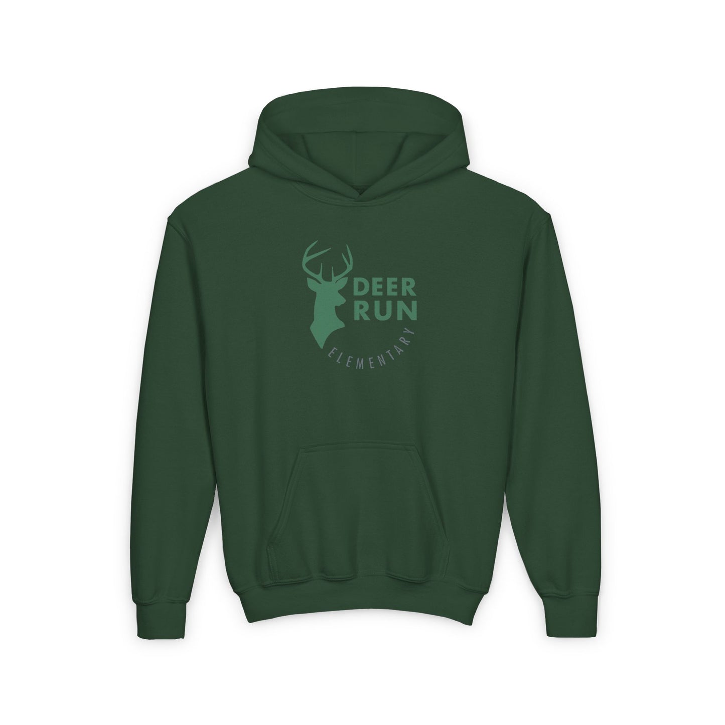 Deer Run Elementary Youth Heavy Blend Hooded Sweatshirt