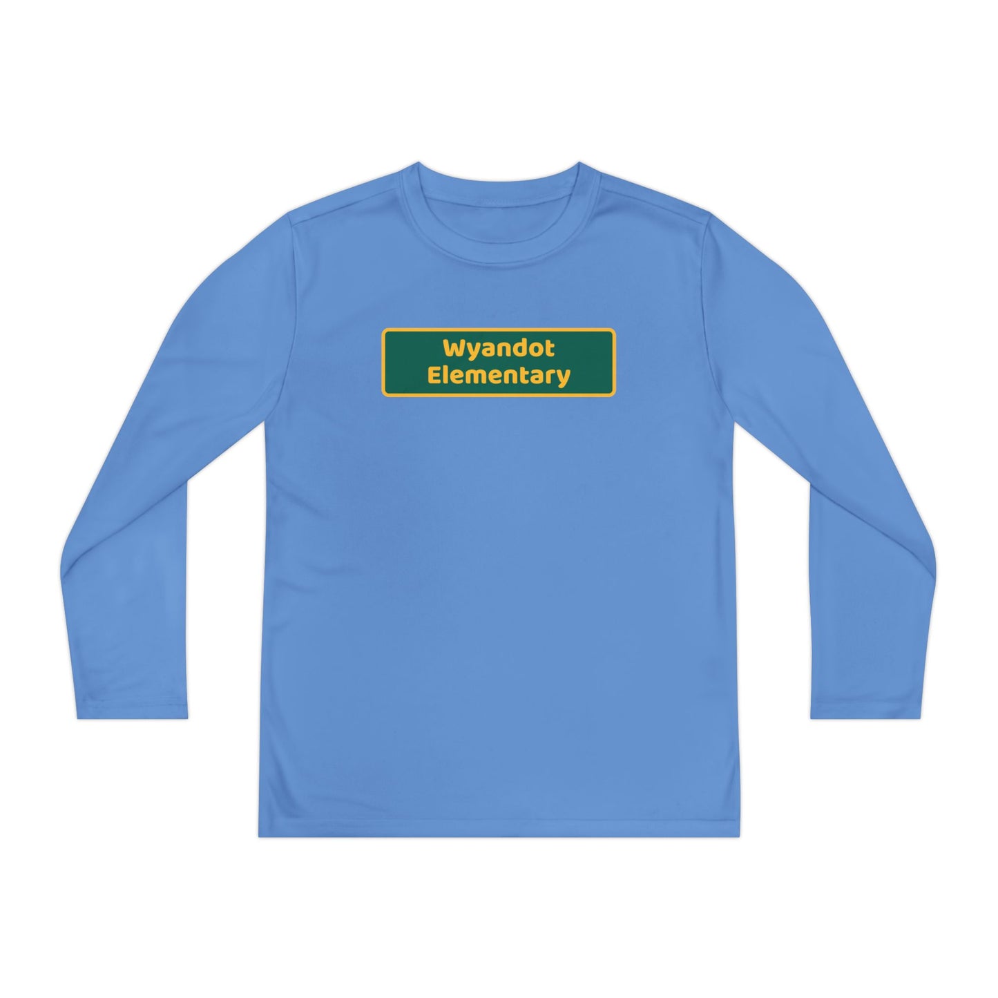 Wyandot Blackboard Youth Long Sleeve Competitor Tee