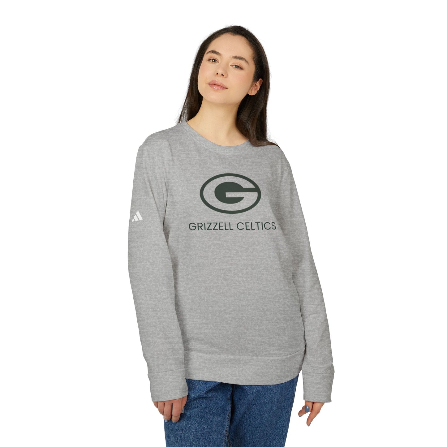 Grizzell Middle School adidas Unisex Fleece Crewneck Sweatshirt