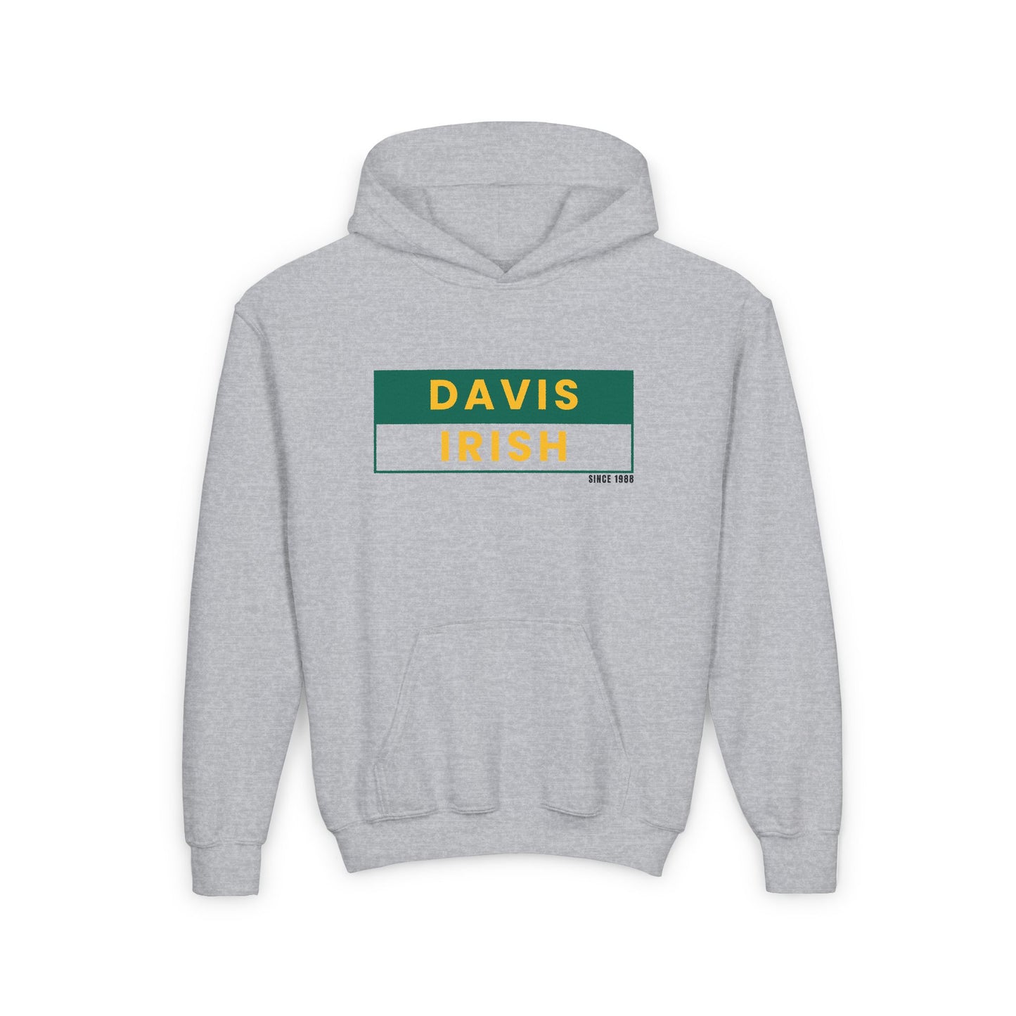 Davis Irish Youth Heavy Blend Hooded Sweatshirt