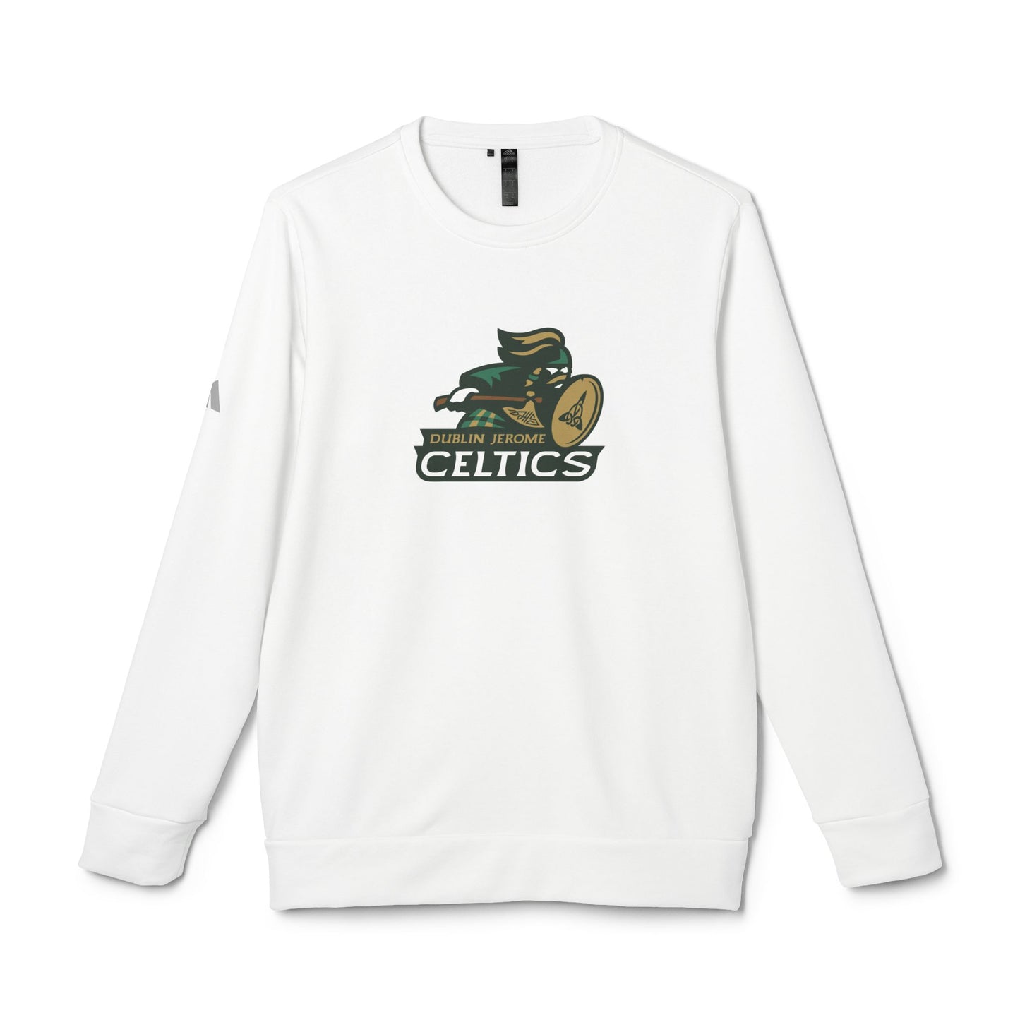 Jerome High School Celtic Warrior adidas Unisex Fleece Crewneck Sweatshirt