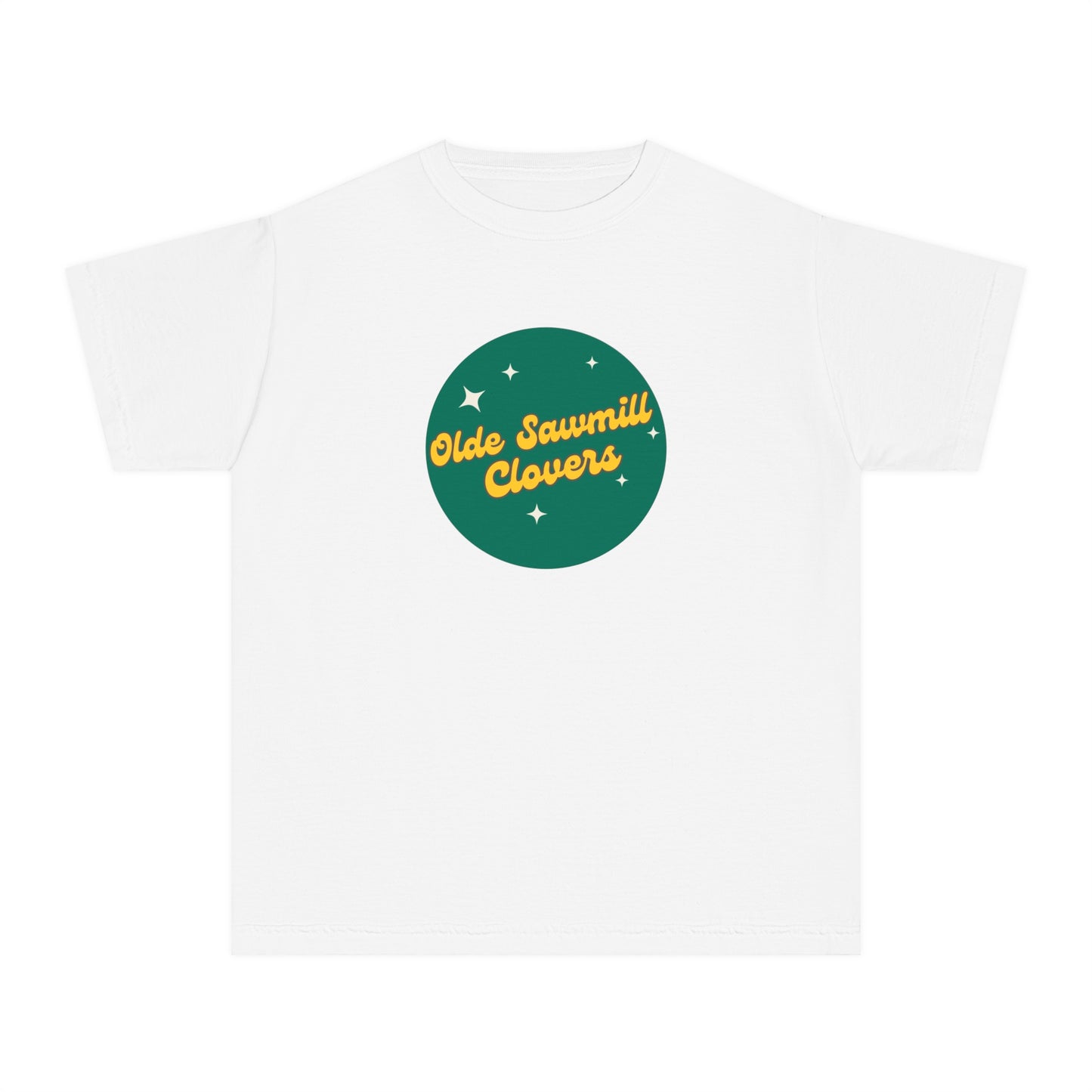 Olde Sawmill Clovers Retro Youth Midweight Tee