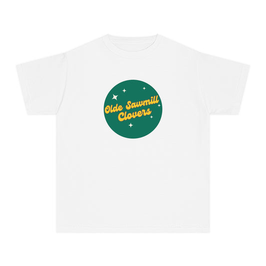 Olde Sawmill Clovers Retro Youth Midweight Tee