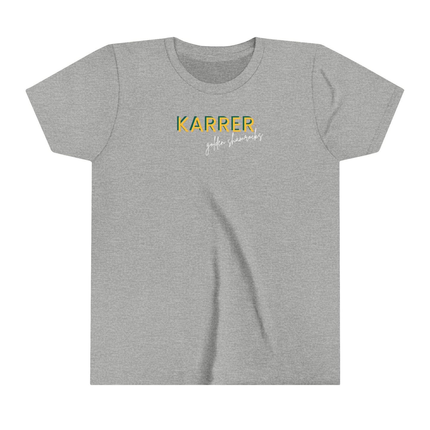 Karrer Script Mascot Youth Short Sleeve Tee