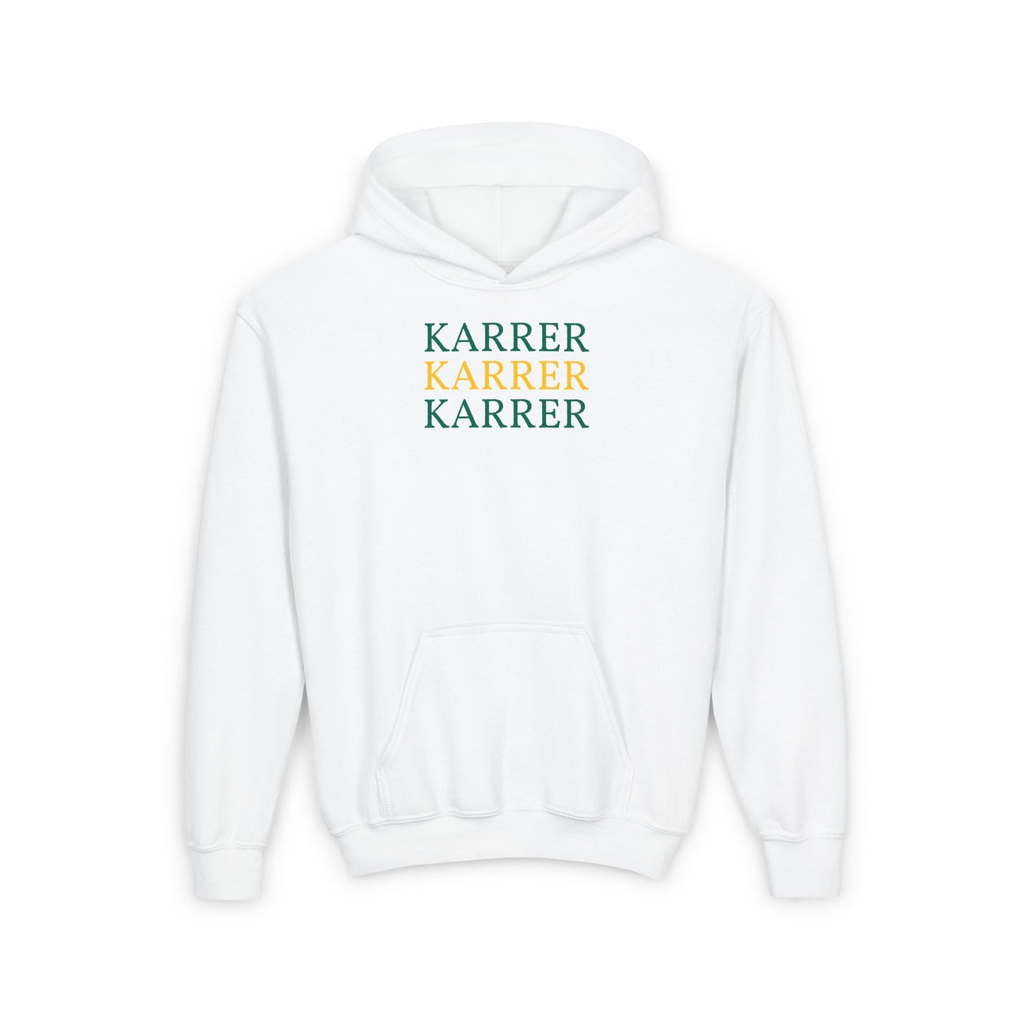 Karrer Triple Threat Youth Heavy Blend Hooded Sweatshirt