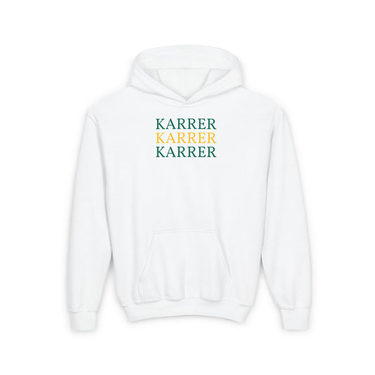 Karrer Triple Threat Youth Heavy Blend Hooded Sweatshirt