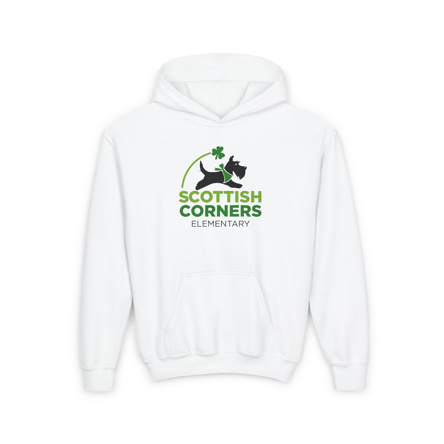 Scottish Corners Elementary Youth Heavy Blend Hooded Sweatshirt