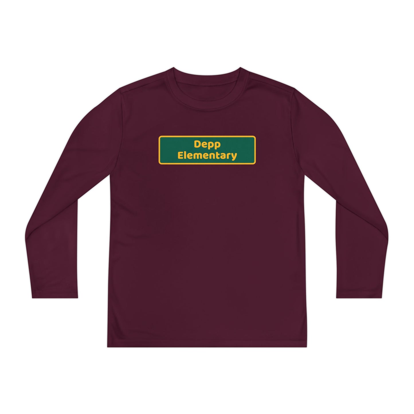 Depp Blackboard Youth Long Sleeve Competitor Tee