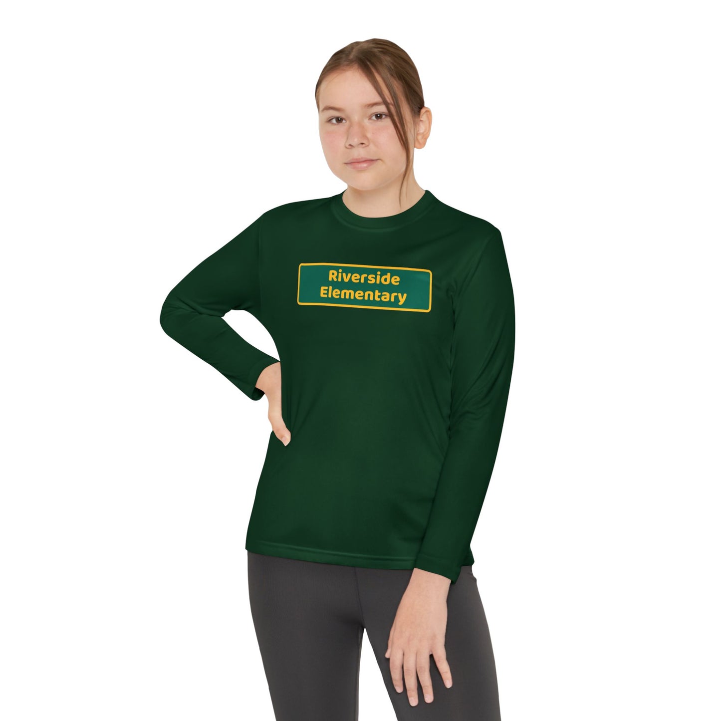 Riverside Blackboard Youth Long Sleeve Competitor Tee