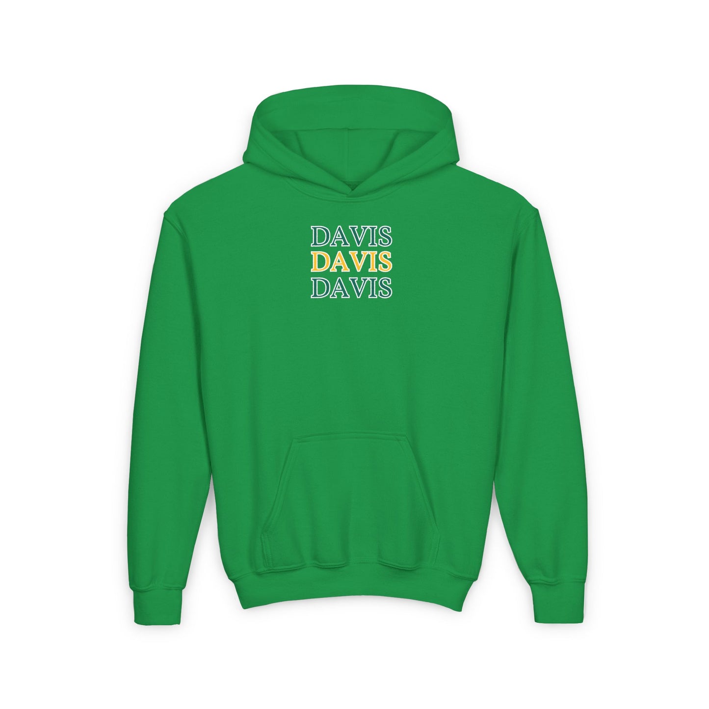 Davis Triple Threat Youth Heavy Blend Hooded Sweatshirt