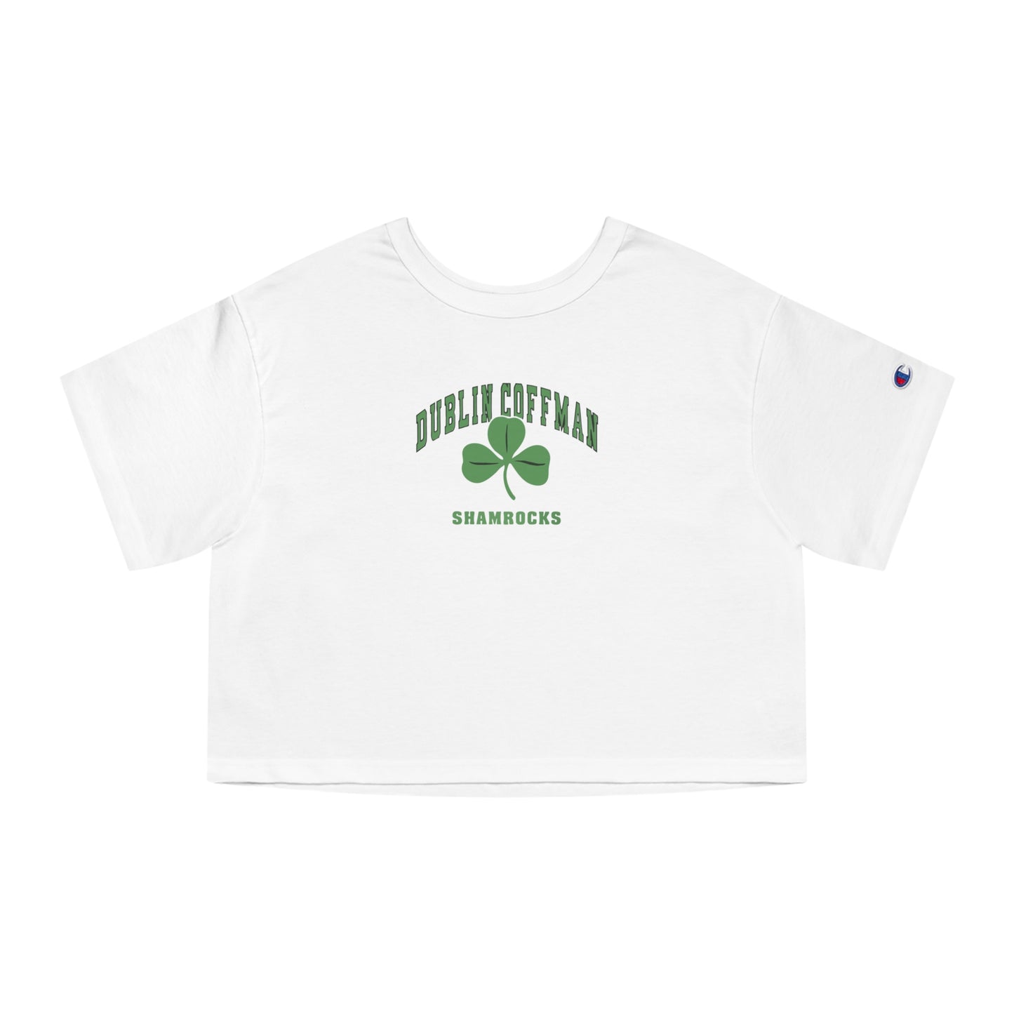 Coffman High School Champion Women's Heritage Cropped T-Shirt