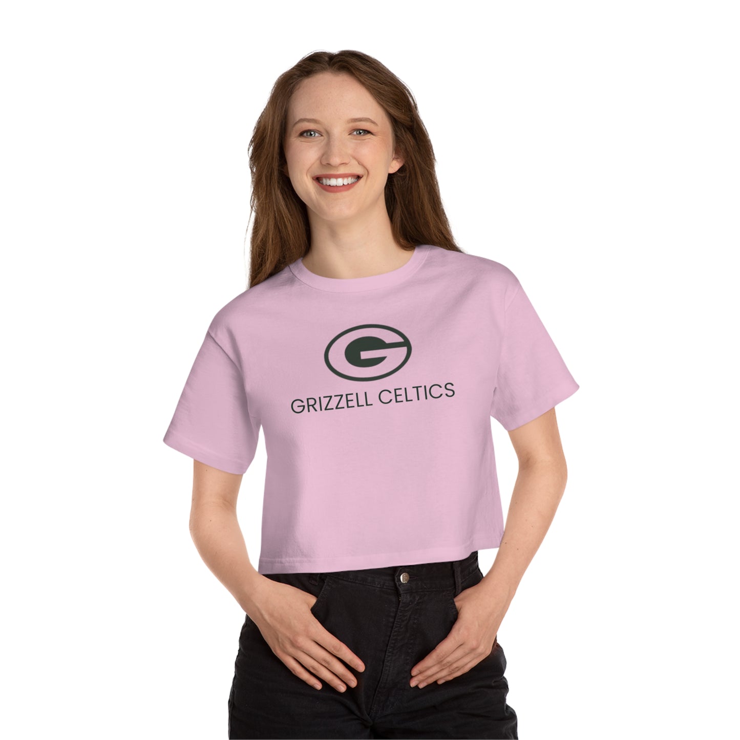 Grizzell Champion Women's Heritage Cropped T-Shirt