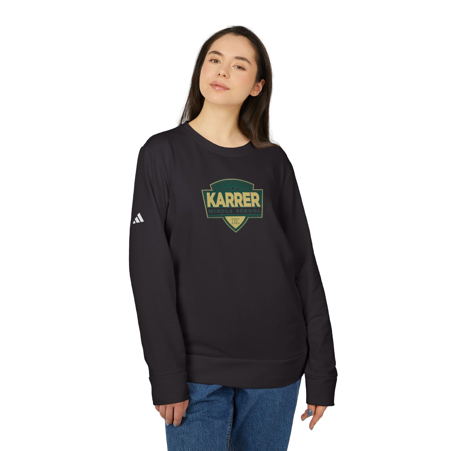 Karrer Middle School adidas Unisex Fleece Crewneck Sweatshirt